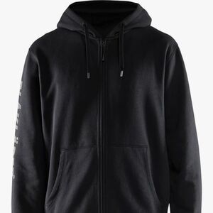 Men's Black Zip Up Hoodie